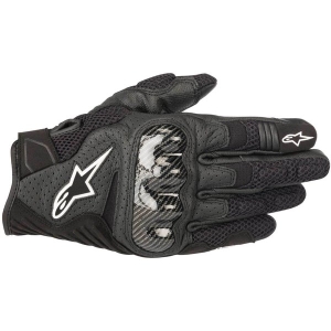 Manusi de piele vara Alpinestars SMX-1 AIR V2 XL Negru/Rosu, 5