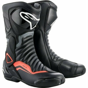 Cizme sport/touring Alpinestars SMX-6 V2 44 Negru/Galben fluo