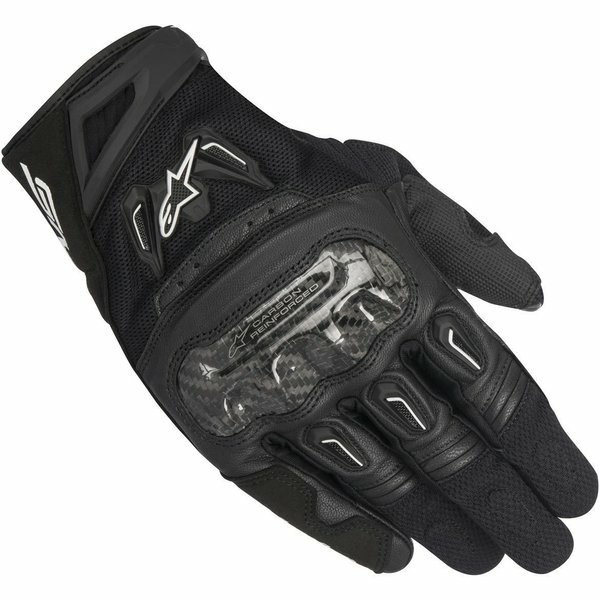 Manusi de piele vara Alpinestars SMX-2 AIR CARBON V2 M Negru