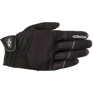 Manusi de piele vara Alpinestars ATOM S Negru/Alb, 5