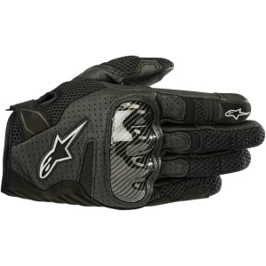 Manusi de piele dama ALPINESTARS STELLA SMX-1 AIR V2 M Negru/Roz, 4