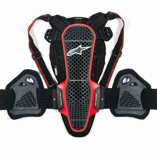 Protectie spate Alpinestars NUCLEON KR-3 M Negru/Gri/Rosu, 2