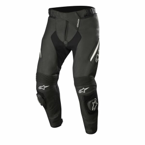 Pantaloni de piele Alpinestars MISSILE V2 Negru/Alb 60, 3