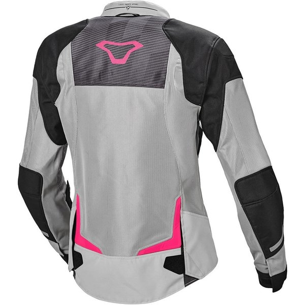Geaca de vara textil dama Macna Orcano XL Maro/Negru/Rosu, 6