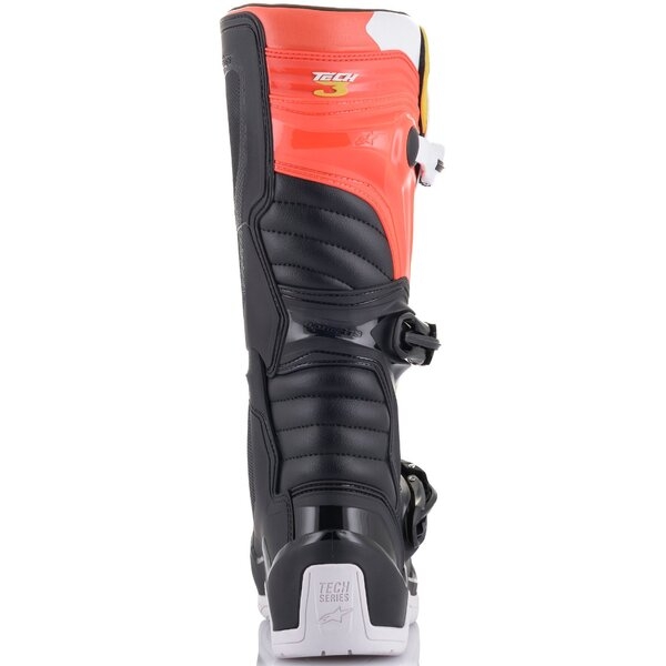 Cizme cross-enduro ALPINESTARS TECH 3 BOOT 42 Rosu/Albastru/Galben Fluo, 6