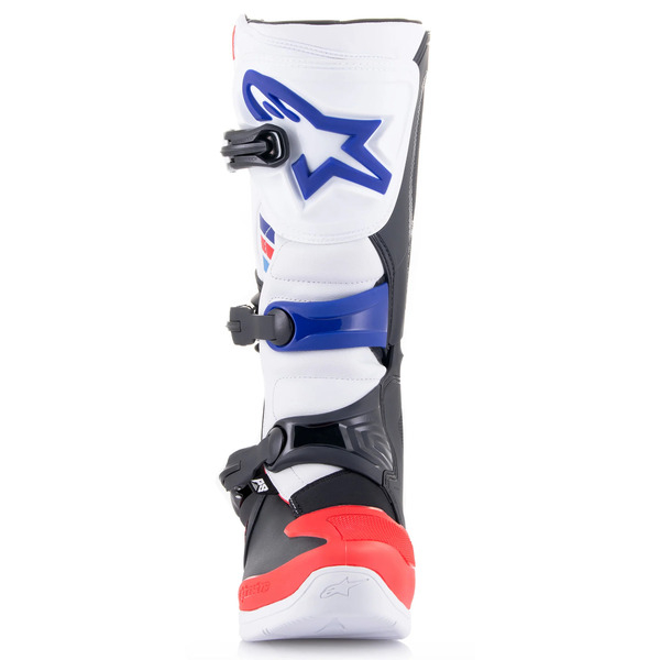 Cizme cross-enduro ALPINESTARS TECH 3 BOOT 44.5 Rosu/Albastru/Galben Fluo, 3