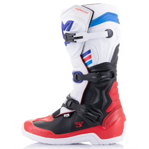 Cizme cross-enduro ALPINESTARS TECH 3 BOOT 44.5 Rosu/Albastru/Galben Fluo, 11
