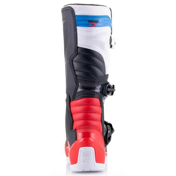 Cizme cross-enduro ALPINESTARS TECH 3 BOOT 47 Alb/Rosu/Albastru, 6