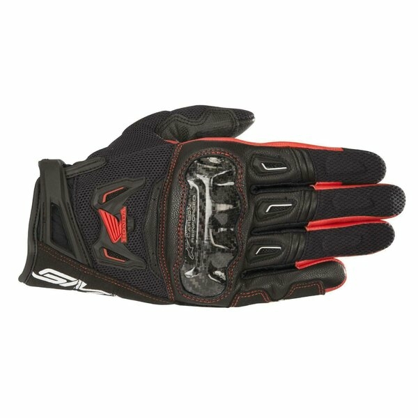 Manusi de piele vara Alpinestars SMX-2 V2 AIR CARBON Honda Edition XXL, 2