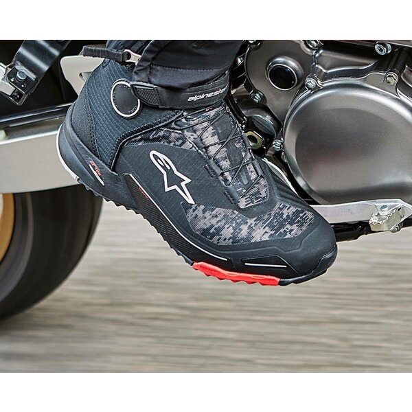 Ghete moto ALPINESTARS CR-X DRYSTAR Negru 40.5, 25