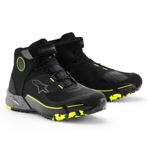 Ghete moto ALPINESTARS CR-X DRYSTAR 44 Negru/Gri/Galben fluo, 11