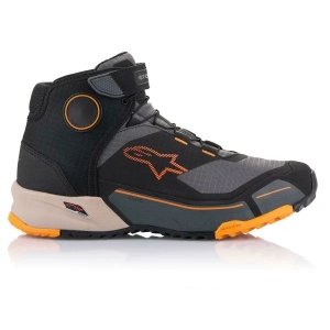 Ghete moto ALPINESTARS CR-X DRYSTAR 44 Negru/Gri/Galben fluo, 29