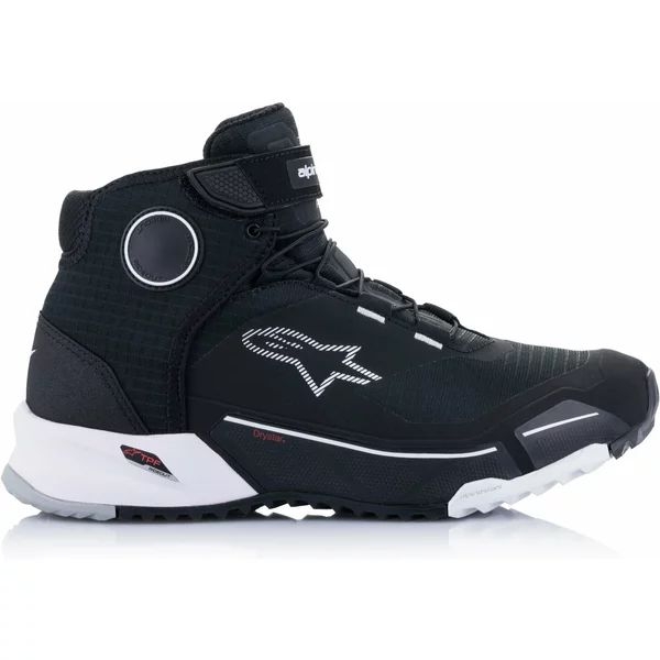Ghete moto ALPINESTARS CR-X DRYSTAR 45 Negru/Albastru/Portocaliu fluo, 15