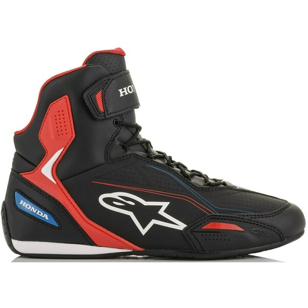 Ghete sport/touring Alpinestars Faster-3 Honda Edition 46 Negru/Rosu/Albastru, 6