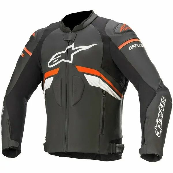 Geaca de piele Alpinestars GP PLUS R V3 48 Negru/Gri/Alb, 6