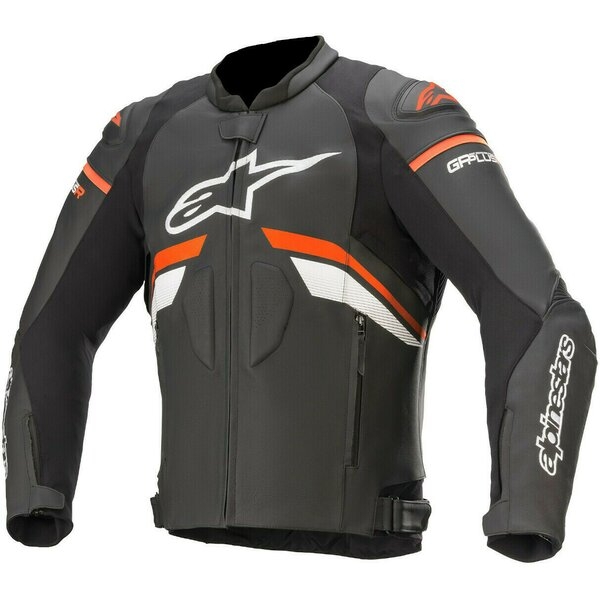 Geaca de piele Alpinestars GP PLUS R V3 50 Negru/Alb/Rosu, 4
