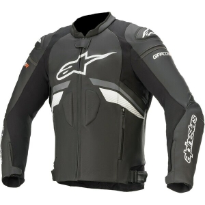 Geaca de piele Alpinestars GP PLUS R V3 56 Negru/Alb/Rosu, 4