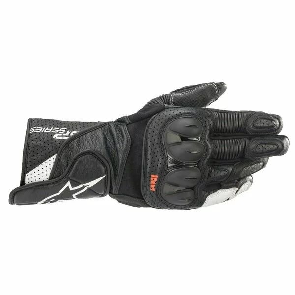 Manusi de piele sport Alpinestars SP-2 V3 S Negru/Alb/Rosu, 5