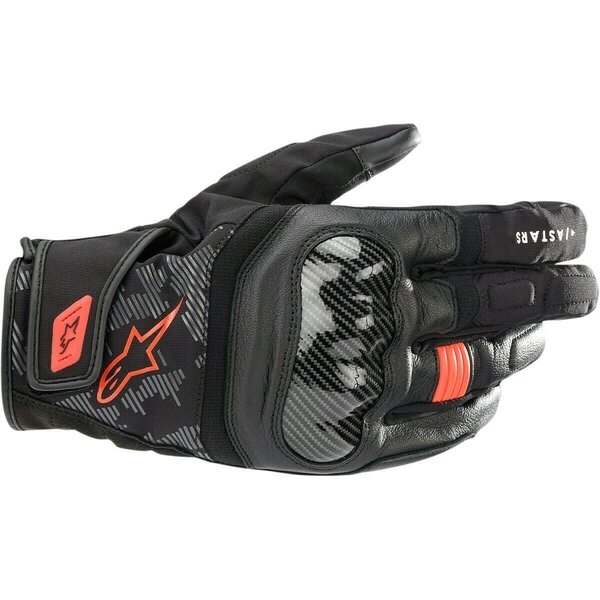 Manusi de piele sport impermeabile Alpinestars SMX-Z Drystar 3XL Negru/Alb/Rosu, 6