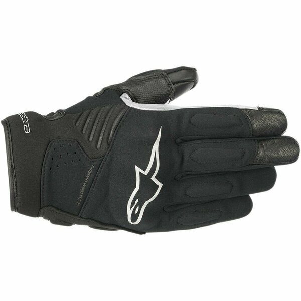 Manusi de piele Alpinestars FASTER Negru/Alb 3XL, 2
