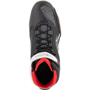 Ghete moto sport/touring Alpinestars Faster-3 RIDEKNIT Negru/Rosu 40.5, 4