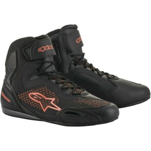 Ghete moto sport/touring Alpinestars Faster-3 RIDEKNIT 44 Negru/Gri/Rosu, 4