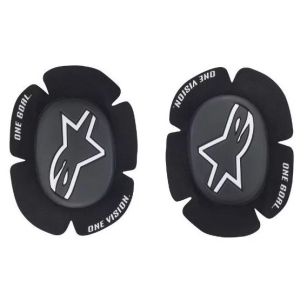Slidere pentru genunchi ALPINESTARS GP SPORT EVO Alb/Negru, 5