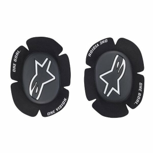 Slidere pentru genunchi ALPINESTARS GP SPORT EVO Negru/Alb