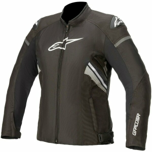Geaca textil sport/touring Alpinestars STELLA T-GP PLUS R V3 L Negru/Alb/Roz, 4