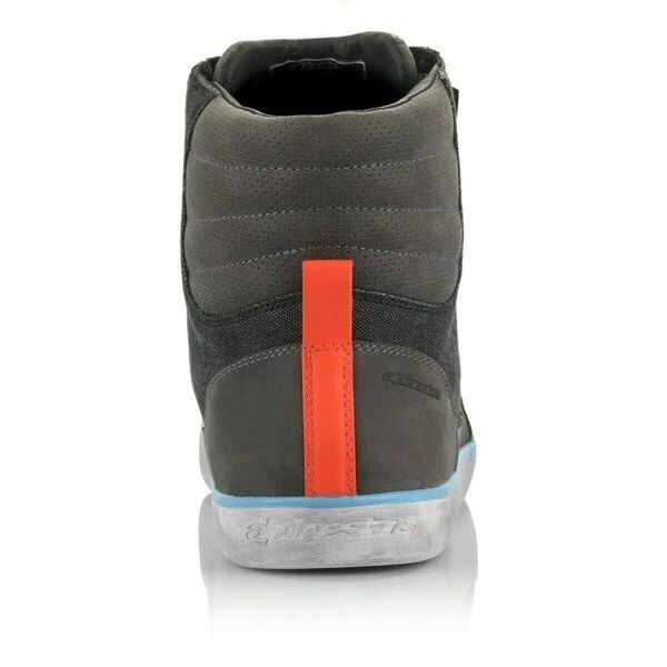 Ghete moto impermeabile Alpinestars J-6 CANVAS WP Negru/Antracit 40, 15