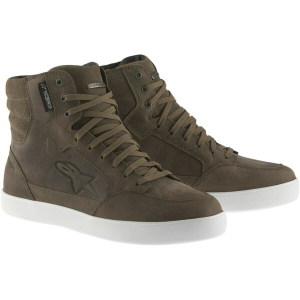 Ghete moto impermeabile Alpinestars J-6 WP Negru/Alb/Gri 42.5, 12
