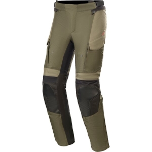 Pantaloni textil impermeabili Alpinestars ANDES Drystar V3 Verde/Negru 3XL, 5