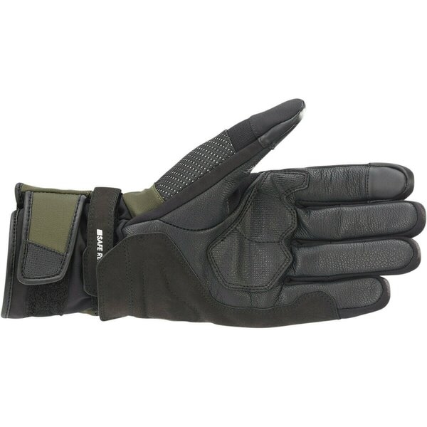 Manusi de piele impermeabile Alpinestars ANDES Drystar V3 L Verde/Negru, 7