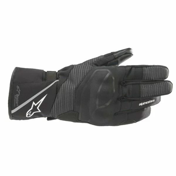 Manusi de piele impermeabile Alpinestars ANDES Drystar V3 S Negru/Albastru/Gri, 10