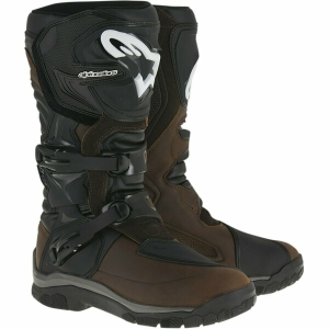 Cizme touring Alpinestars COROZAL Adventure Drystar Oiled Leather 40.5 Maro/Negru