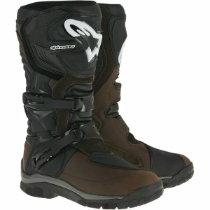 Cizme touring Alpinestars COROZAL Adventure Drystar Oiled Leather 40.5 Maro/Negru, 14