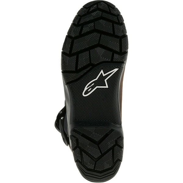 Cizme touring/adventure Alpinestars BELIZE Drystar Oiled Leather 40.5 Maro/Negru, 8