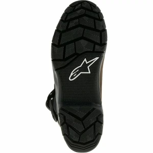 Cizme touring/adventure Alpinestars BELIZE Drystar Oiled Leather 40.5 Maro/Negru, 13