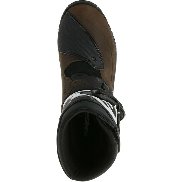 Cizme touring/adventure Alpinestars BELIZE Drystar Oiled Leather 44.5 Maro/Negru, 6