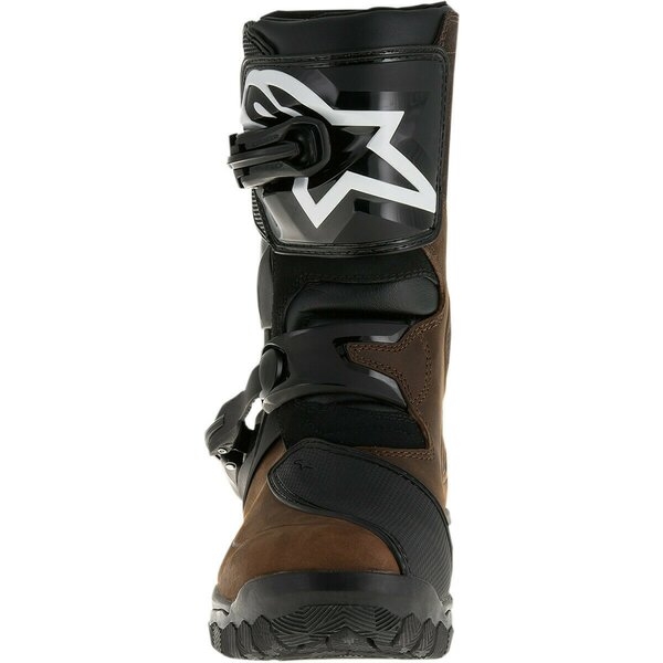 Cizme touring/adventure Alpinestars BELIZE Drystar Oiled Leather 45.5 Maro/Negru, 3