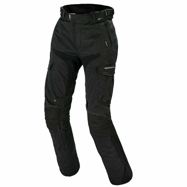 Pantaloni dama textil impermeabili Macna Novado Negru/Gri SM
