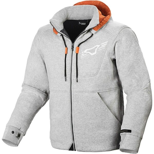 Hanorac cu protectii MACNA DISTRICT M Gri deschis, 7