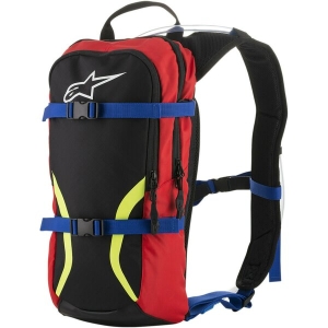 Rucsac hidratare Alpinestars IGUANA Negru/Rosu/Galben, 4