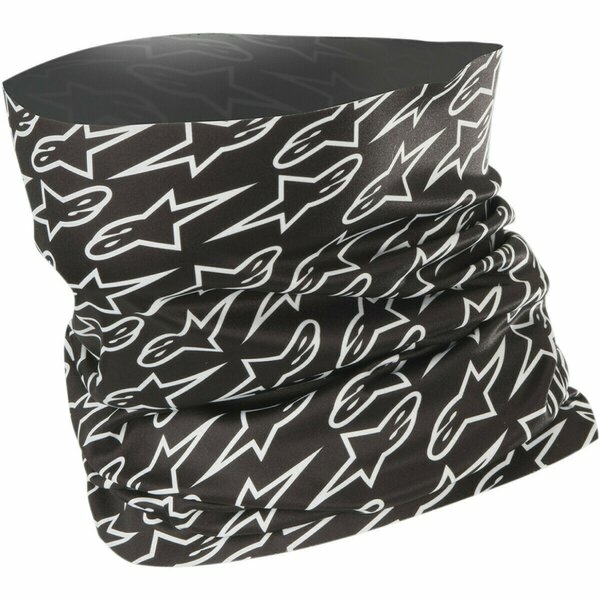 Protectie gat Alpinestars ASTARS Neck Tube Negru/Alb, 2