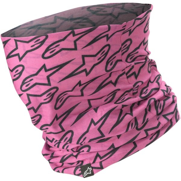 Protectie gat Alpinestars ASTARS Neck Tube Negru/Alb, 3