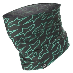 Protectie gat Alpinestars ASTARS Neck Tube Negru/Verde, 3