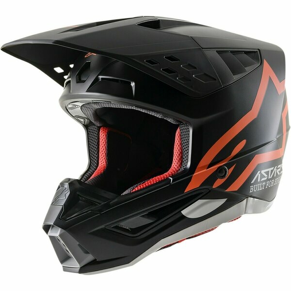Casca cross-enduro Alpinestars Supertech S-M5 COMPASS XXL Negru/Roz, 4