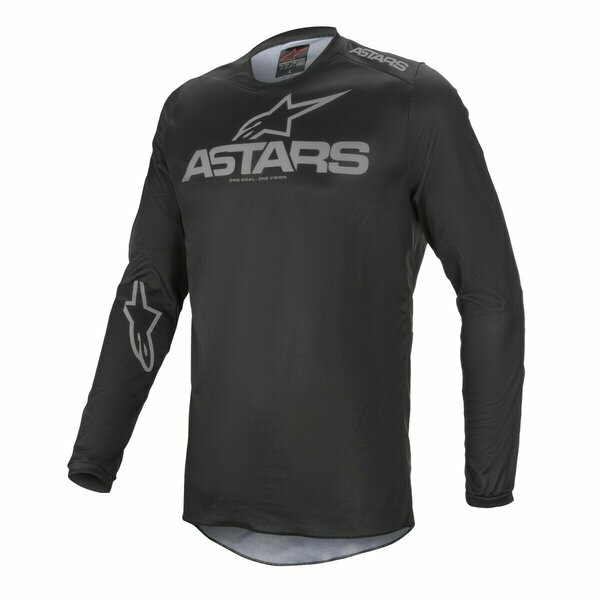 Tricou cross-enduro Alpinestars FLUID GRAPHITE M, 2