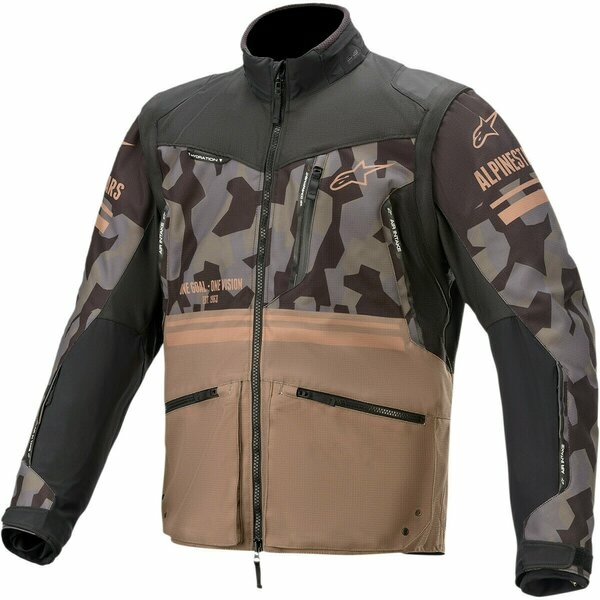 Geaca cross-enduro Alpinestars VENTURE R L Negru/Rosu, 2