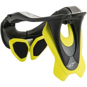 Protectie pentru gat Alpinestars BNS TECH-2 Negru/Galben fluo XS/M, 3
